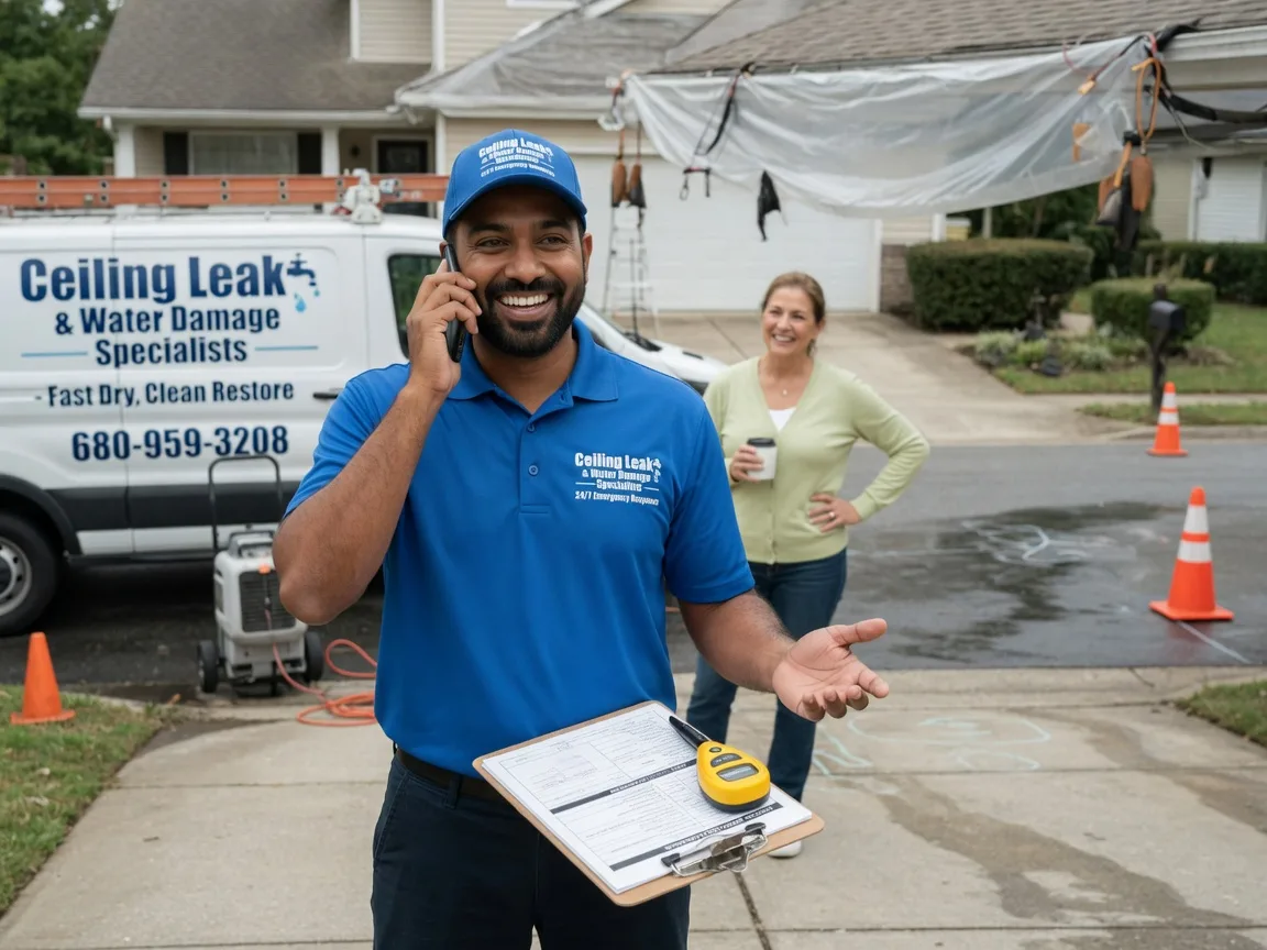 Ceiling Leak Cleanup Wells Bridge, NY FAQs